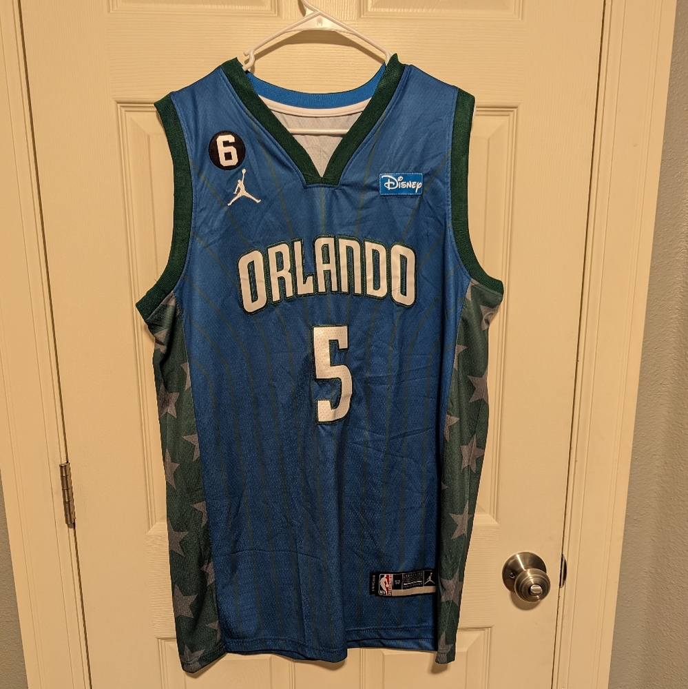 NWT NBA Authentic Orlando Magic Banchero #5 XL jersey